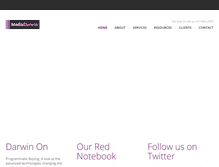 Tablet Screenshot of mediadarwin.com